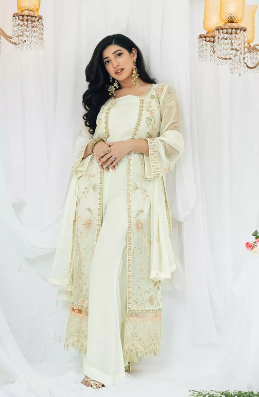 Maahi Unstitched Chiffon Collection By Shamooz - SU-109 BISMIL