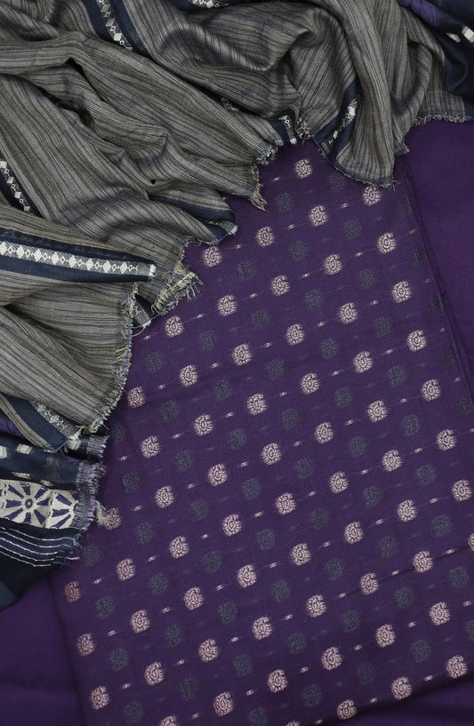 Shahkar Unstitched Broshia Collection with Broshia Dupatta - SUBC 02