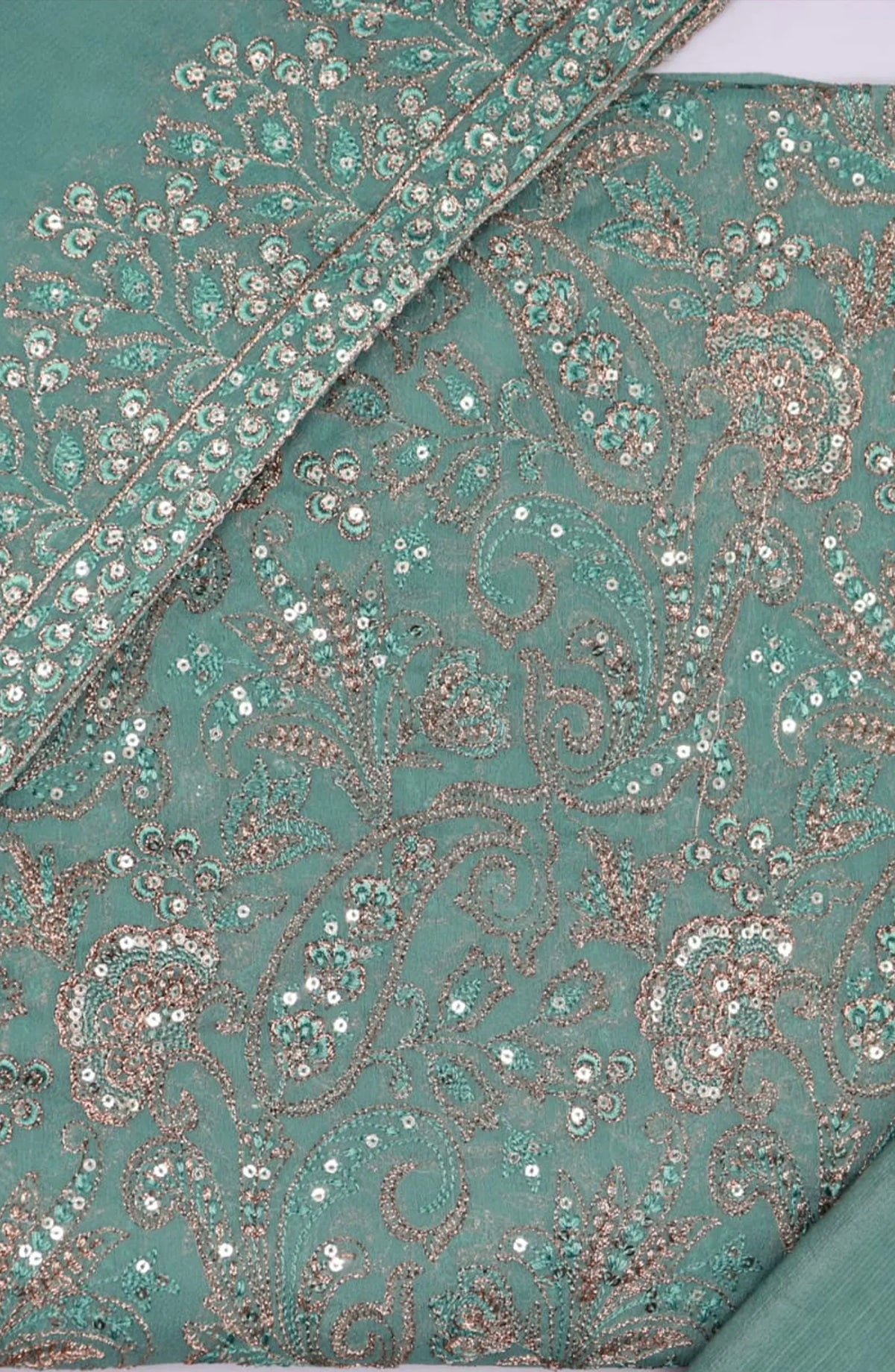 Shahkar Unstitched Exclusive Embroidered Crinkle Chiffon Collection 2024 - SUEECC 04