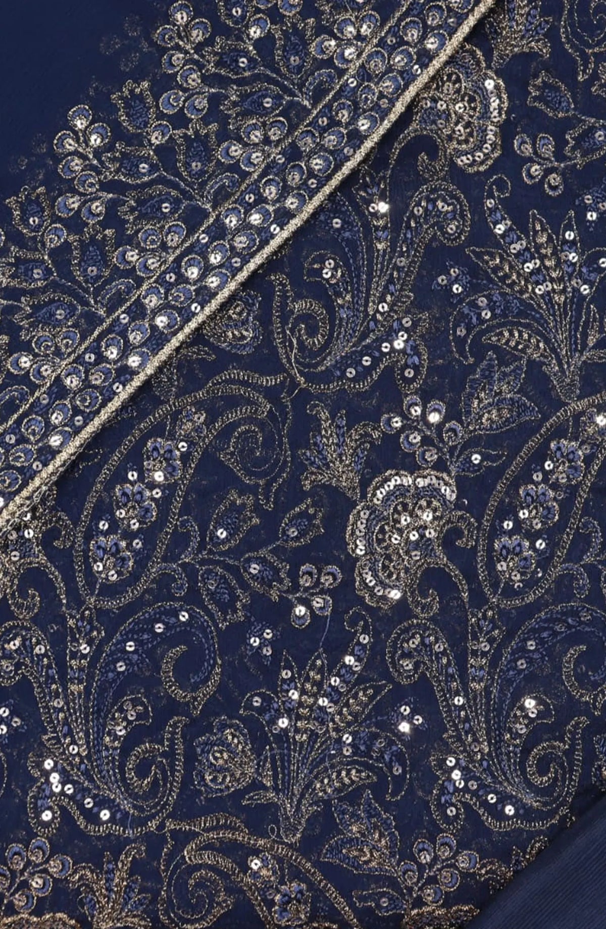 Shahkar Unstitched Exclusive Embroidered Crinkle Chiffon Collection 2024 - SUEECC 05