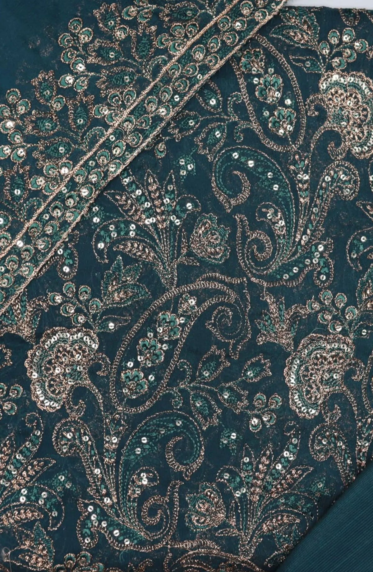 Shahkar Unstitched Exclusive Embroidered Crinkle Chiffon Collection 2024 - SUEECC 09