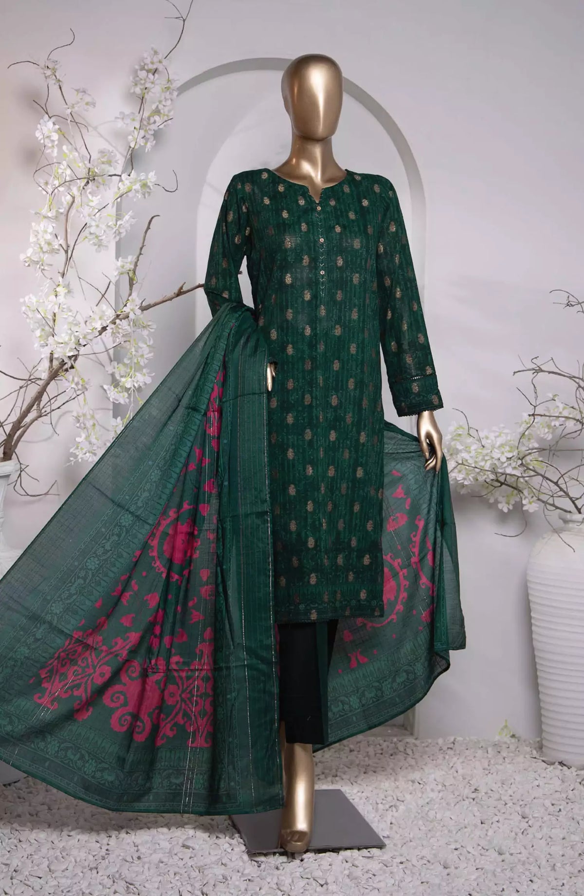 HZ Turkish Jacquard Printed Collection - TJP-1037