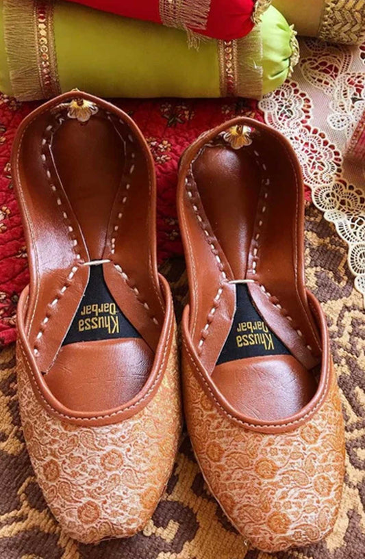 Khussa Darbar Festive Style Khussa Topaz