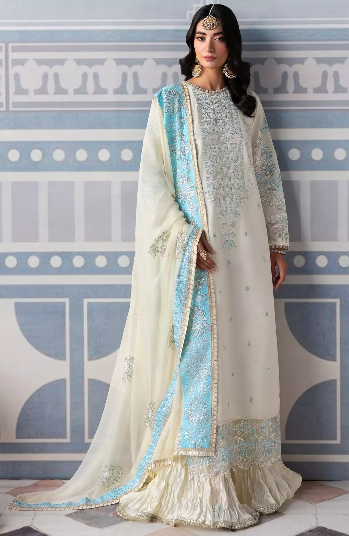 Sahane There She Glows - Luxury Unstitched Raw Silk Collection - TSG-03 Glow