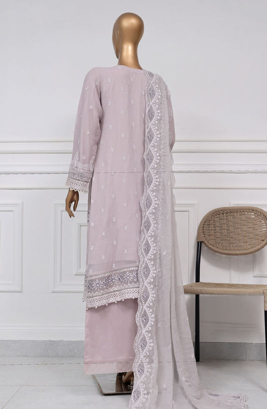 Afsanay by Sadabahar Embroidered Chiffon Stitched 3 Piece Suit - Cf05 - SD25AC - Purple - Festive Collection
