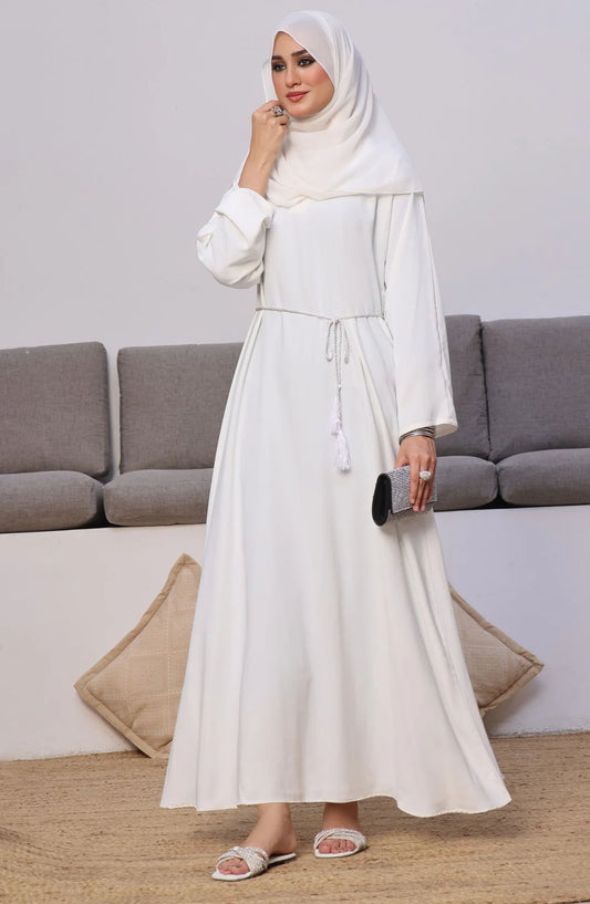 TGM25AB Women Casual Abaya Nishat Polyester