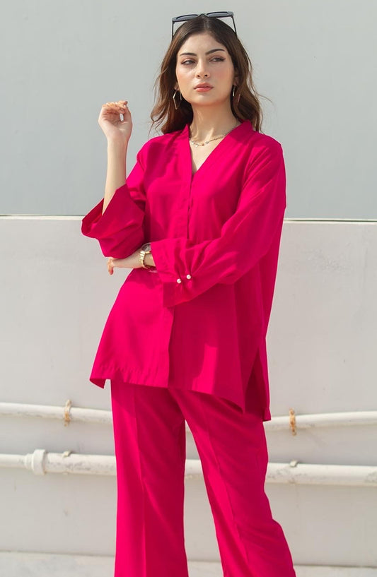 Zauk Georgette Stitched 2 Piece Suit - Candy Two Piece - ZK25CC - Casual Collection