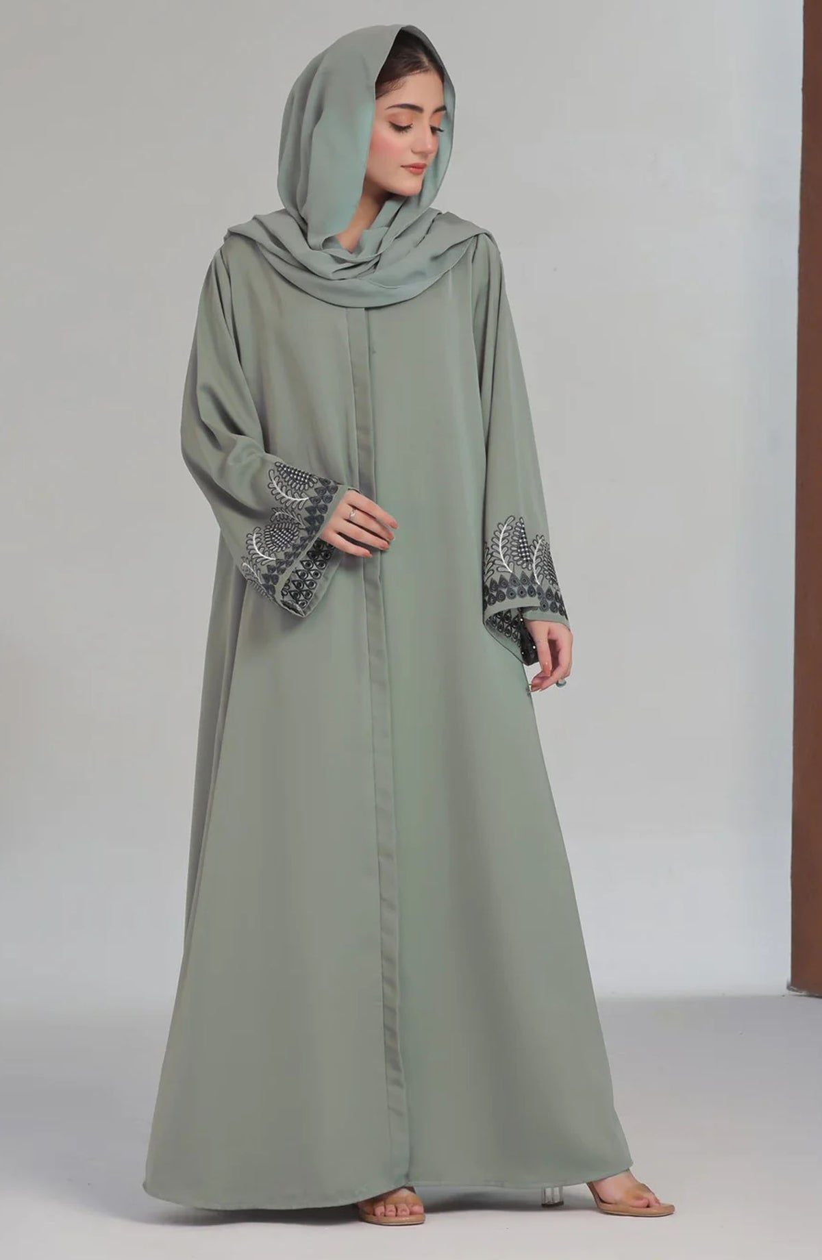 TGM25AB Women Casual Abaya Nylah