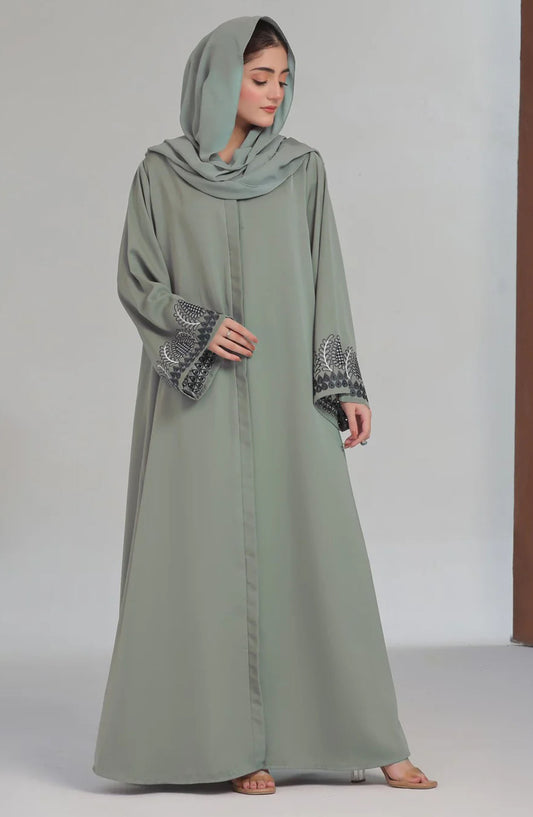 TGM25AB Women Casual Abaya Nylah