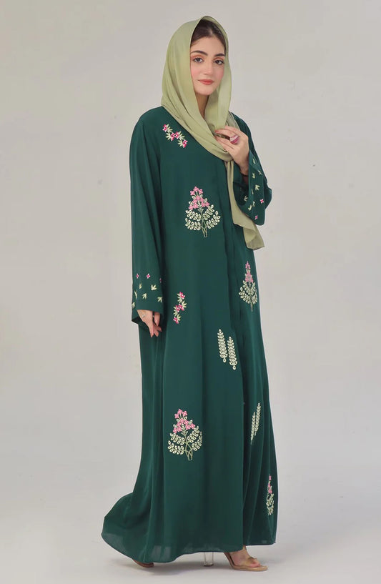 TGM25AB Women Casual Abaya Ushna