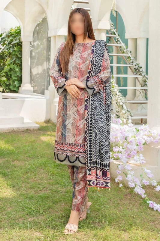 Design 03 - Uraan Unstitched Printed Doriya Staple Collection 23 Vol 11