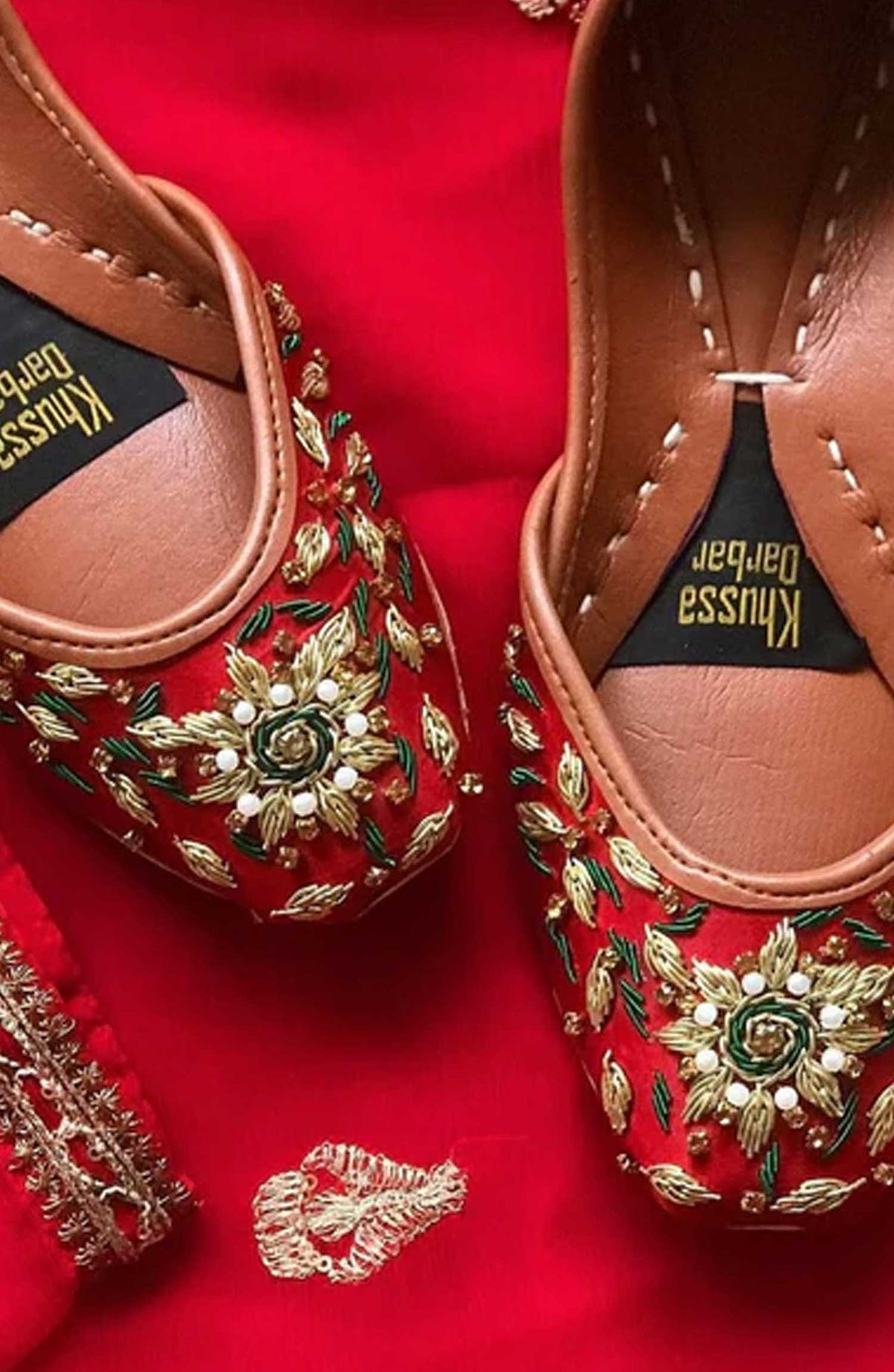 Khussa Darbar Festive Style Khussa Uroosa