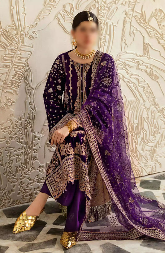 Ramsha Luxury Velvet Festive Wear 2024 - V-602