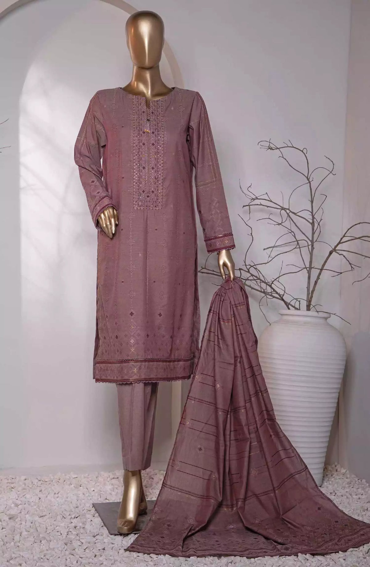 HZ Valencia Jacquard Embroidered Collection - VJ-16