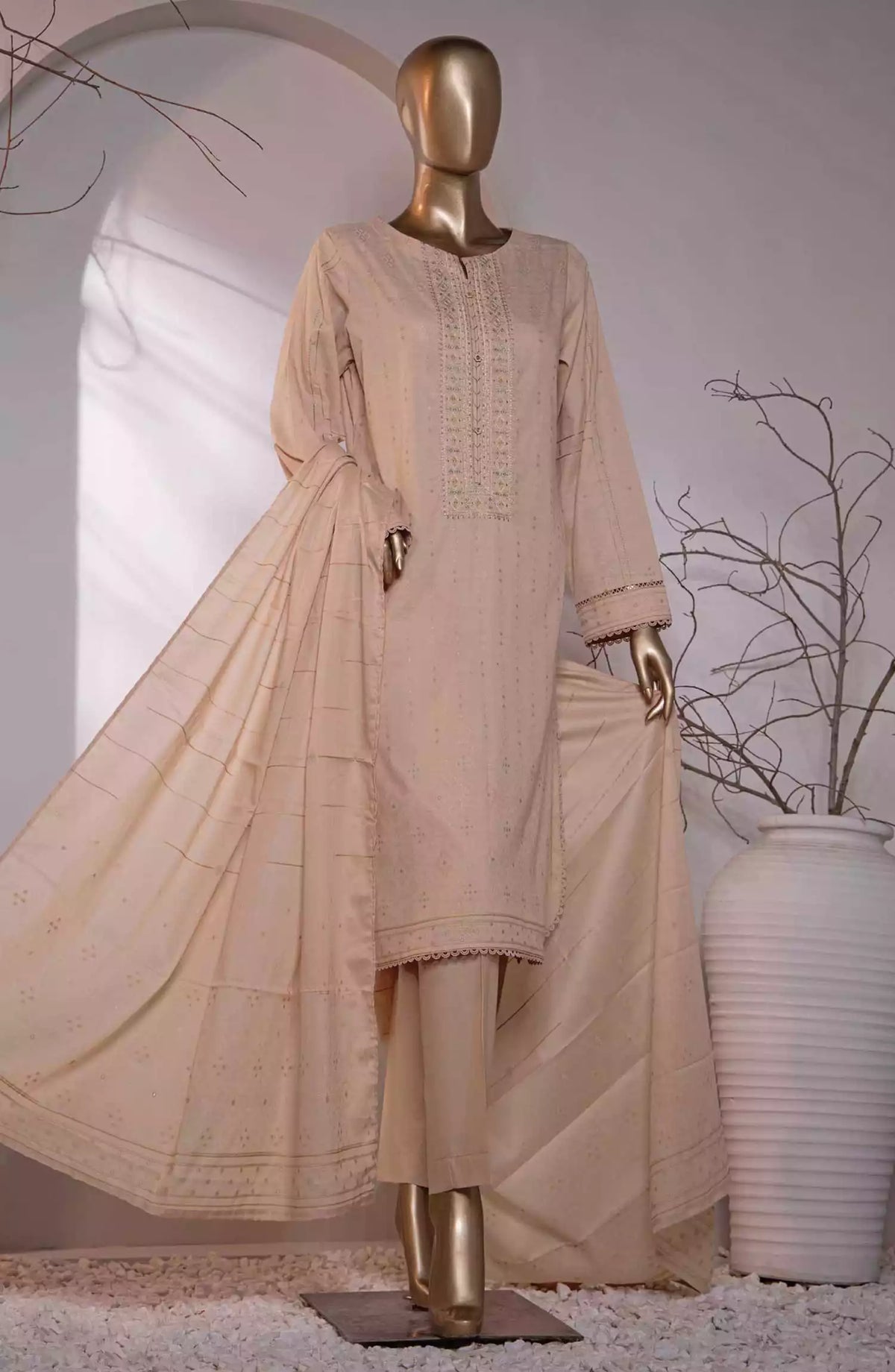 HZ Valencia Jacquard Embroidered Collection - VJ-18
