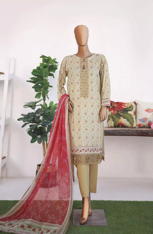 HZ Virsa Meenakari Embroidered Collection - VMC 91
