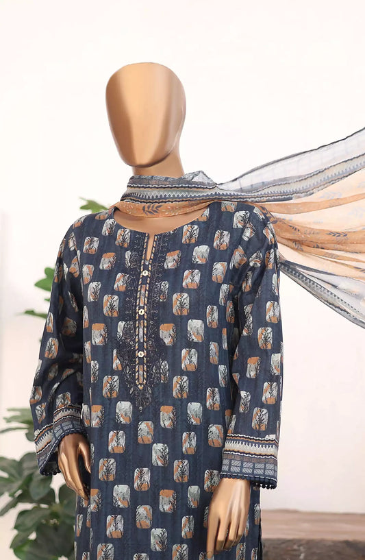 HZ Virsa Meenakari Embroidered Collection - VMC 95