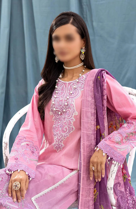 Vantage Printed and Embroidered Lawn Collection By NUR - VN-20
