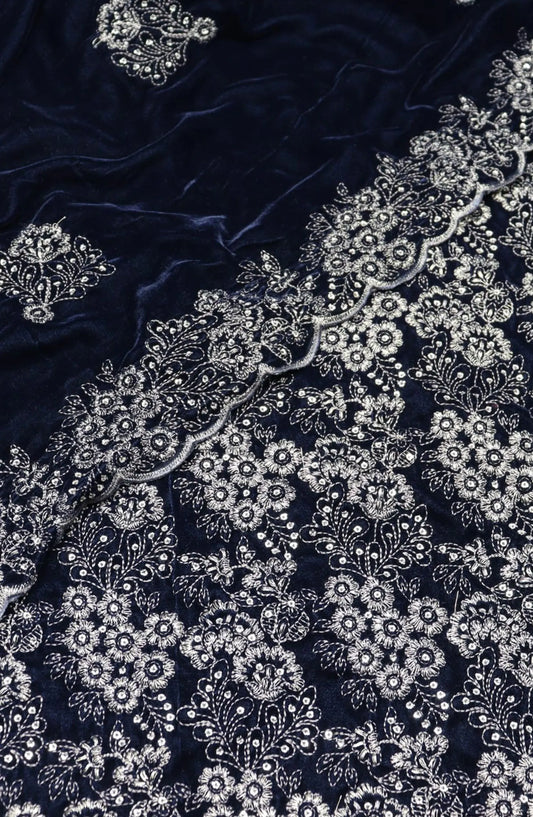 Velveto Chapter-3 Unstitched Luxury Embroidered Velvet Series - VULE V3 05