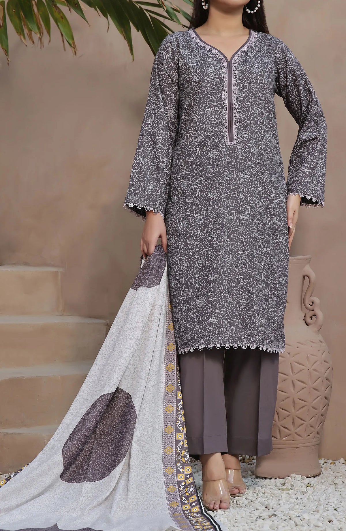 Amna Khadija Wrinkle Free Print Collection Vol 20 - WFP 1126 A