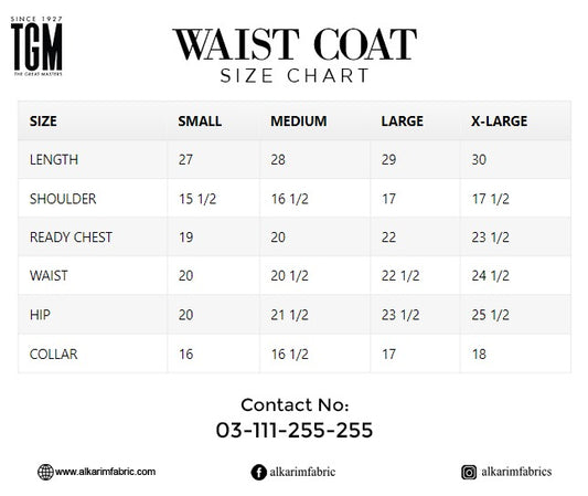 TGM Waist Coats Black Beast