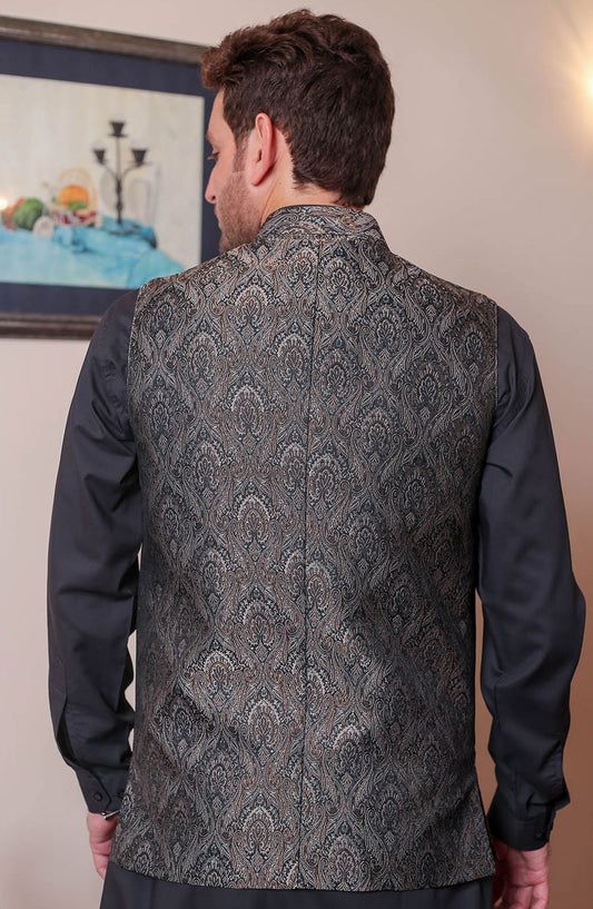 Real Image Mens Waist Coat and Prince Coat Collection - wp159
