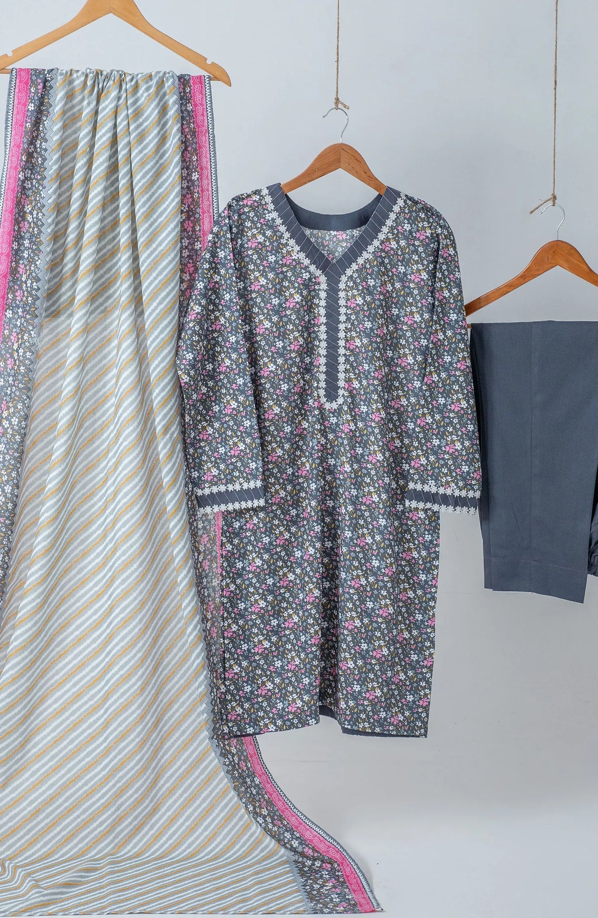 Amna Khadija Wrinkle Free Print Collection Vol 21 - WPF 1128 B