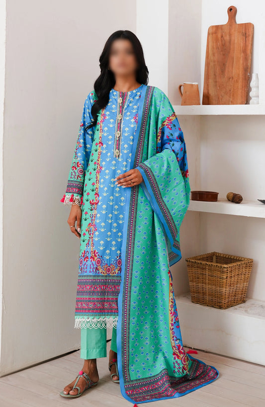 Zellbury Unstitched Cambric Collection 2024 - WUC24X30126