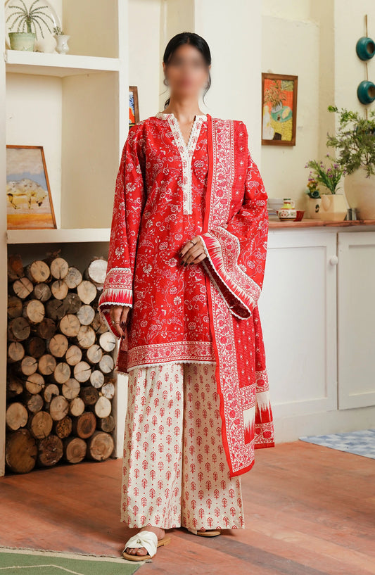 Zellbury Unstitched Cambric Collection 2024 - WUC24X30139