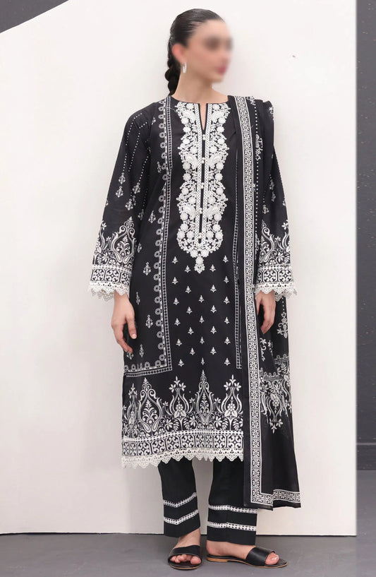 Zellbury Unstitched Monochrome Collection 2024 - WUS24E21496