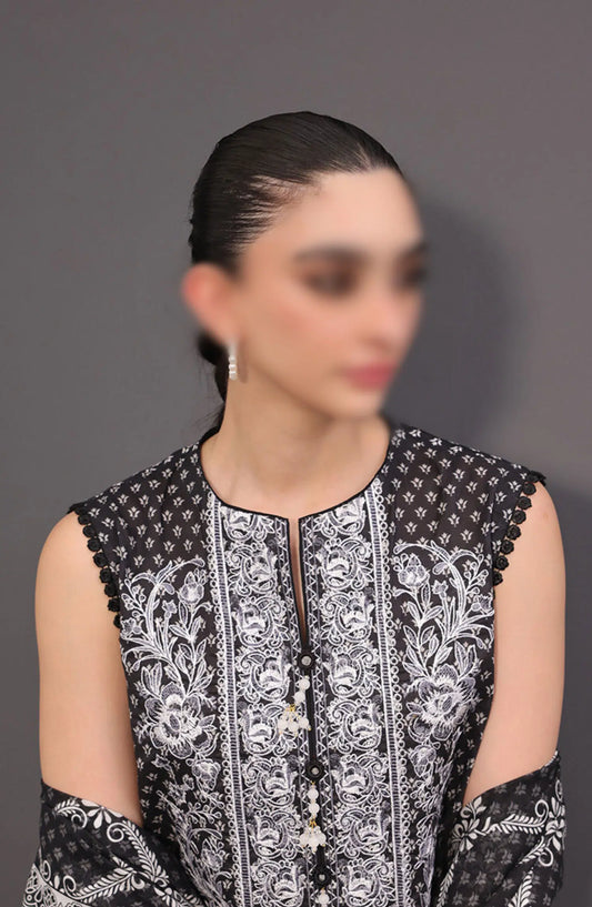 Zellbury Unstitched Monochrome Collection 2024 - WUS24E21497