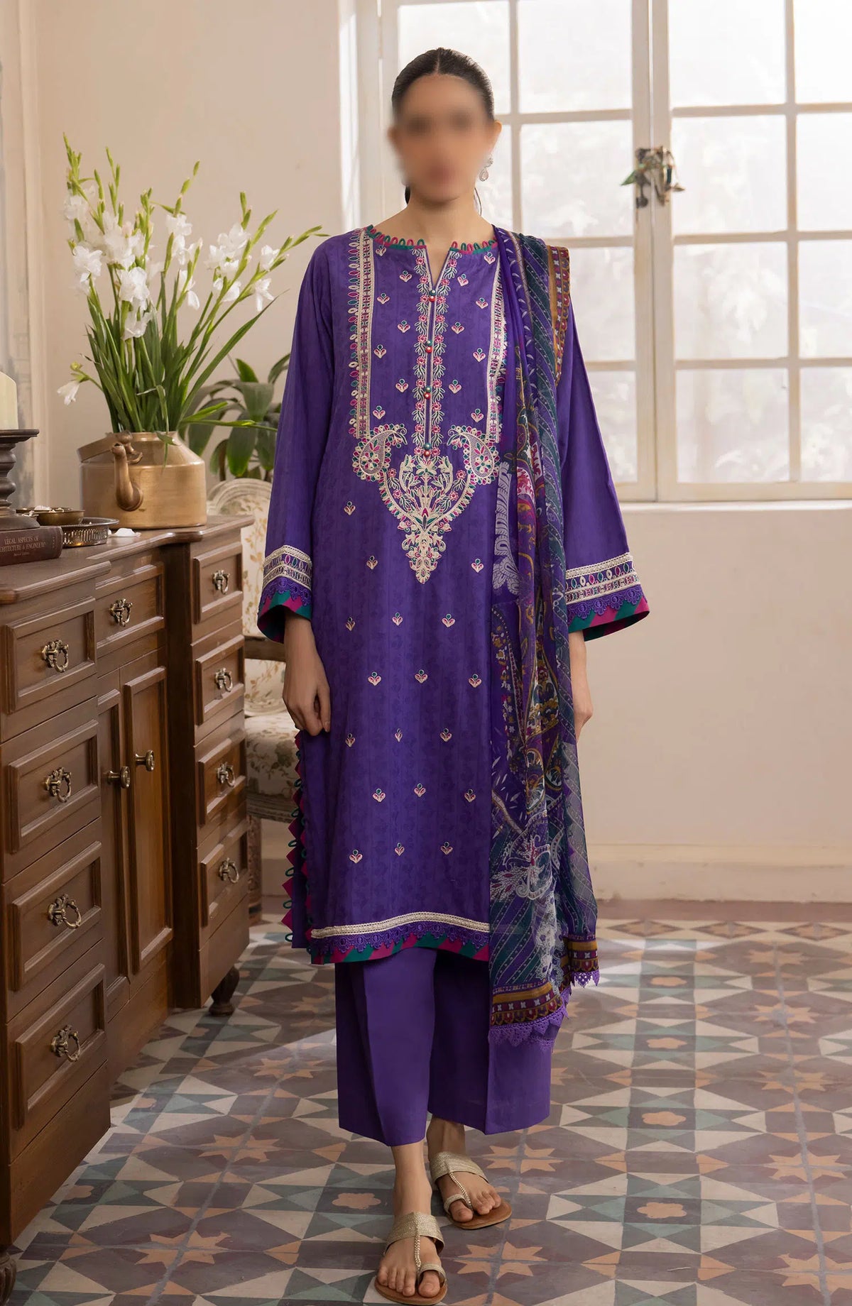 Zellbury Unstitched Lawn Collection 2024 Vol 02 - WUS24E31113