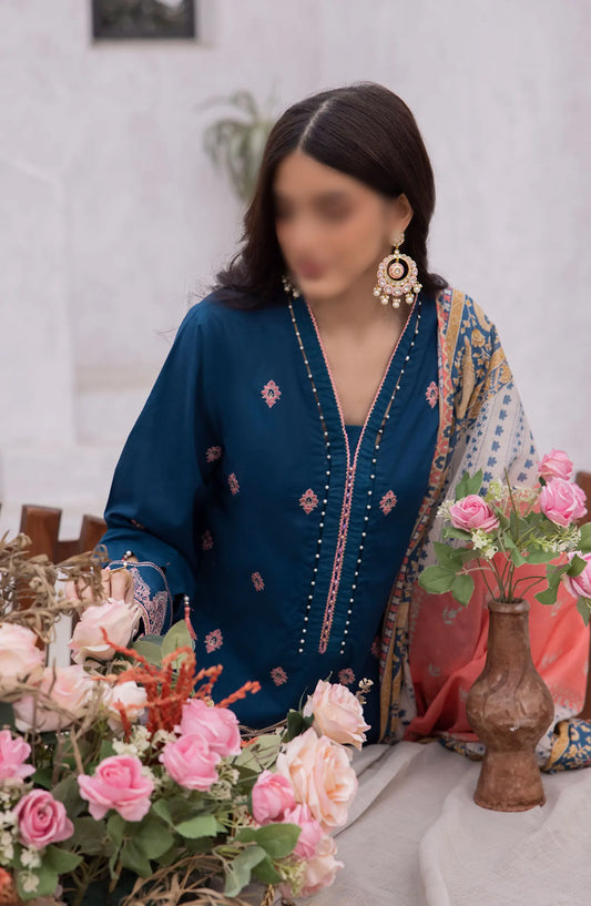 Zellbury Unstitched Lawn Collection 2024 Vol 02 - WUS24E31127
