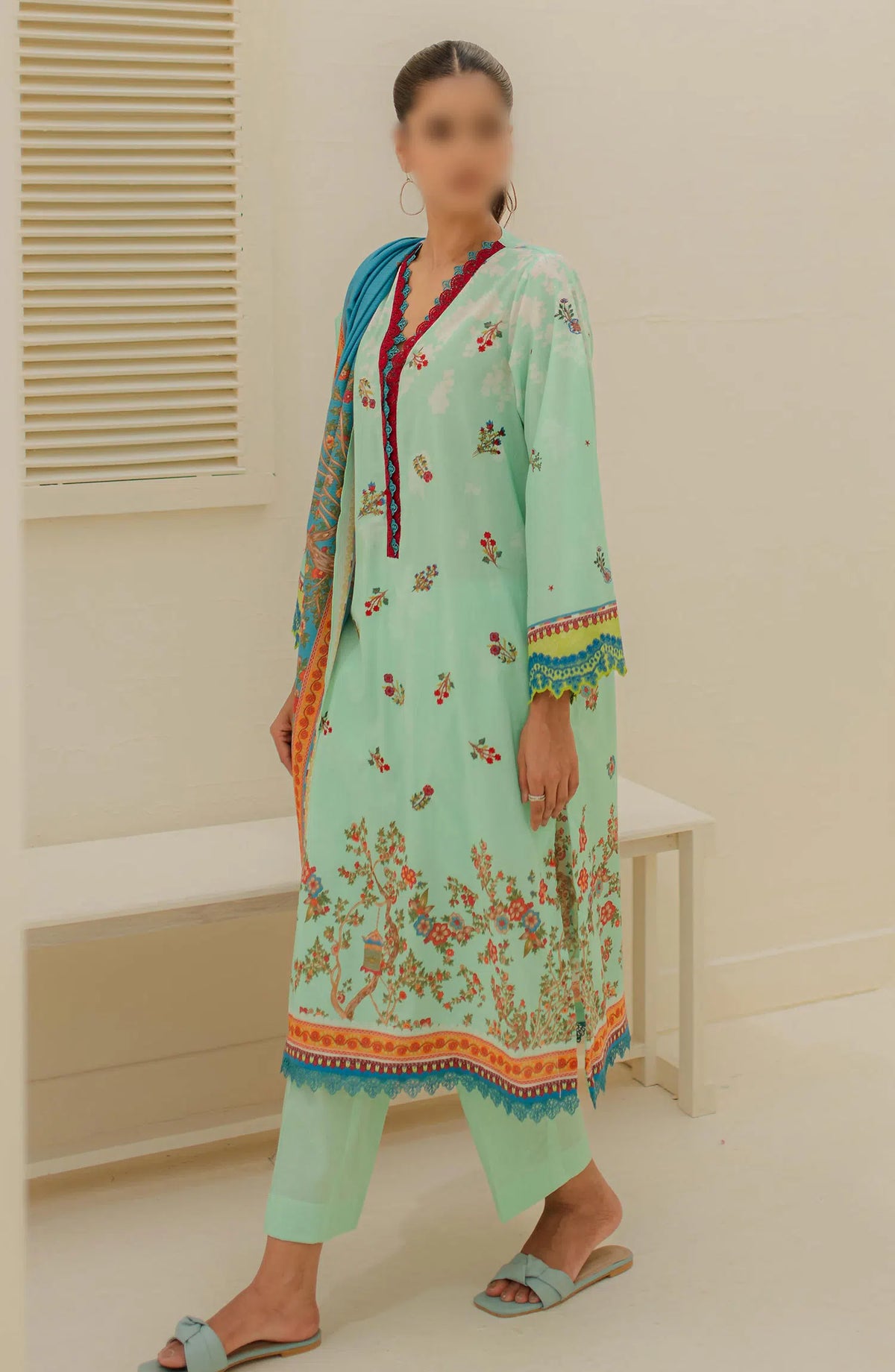 Zellbury Unstitched Lawn Collection 2024 Vol 02 - WUS24E31255