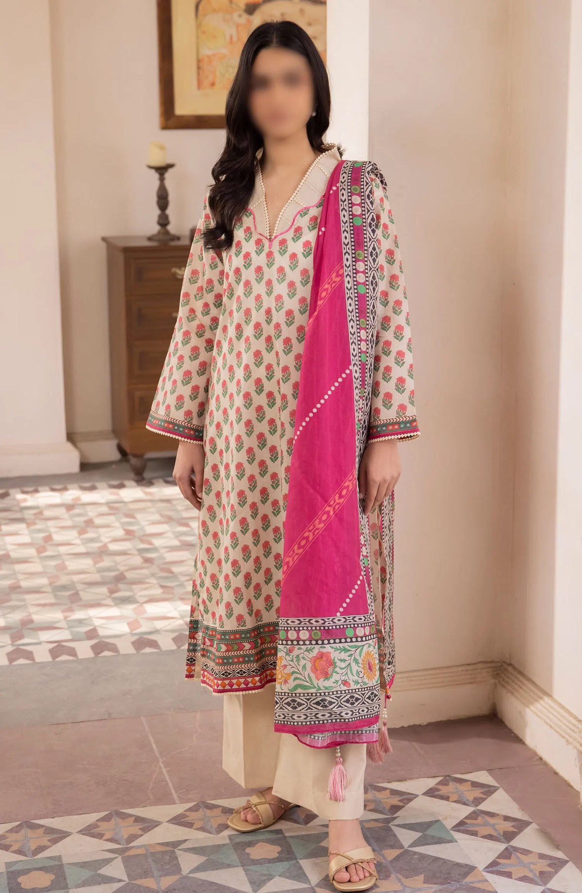 Zellbury Unstitched Lawn Collection 2024 Vol 02 - WUS24X31074