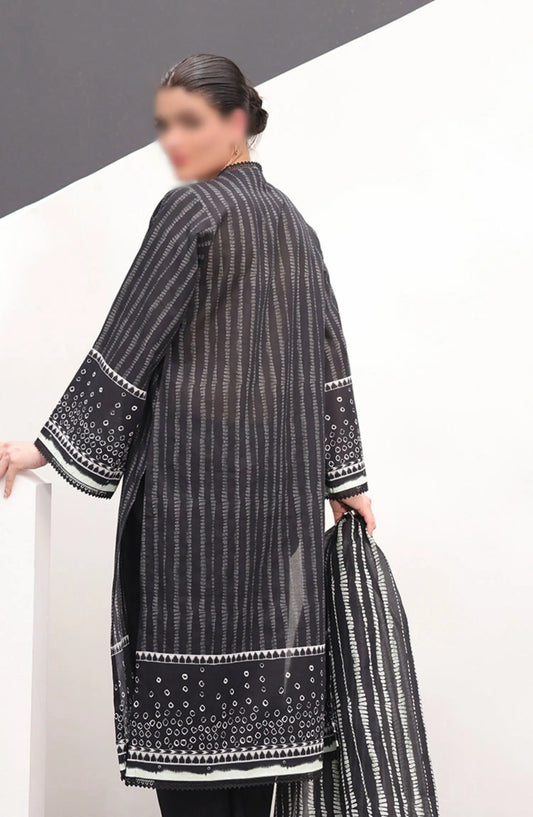 Zellbury Unstitched Monochrome Collection 2024 - WUS24X31509