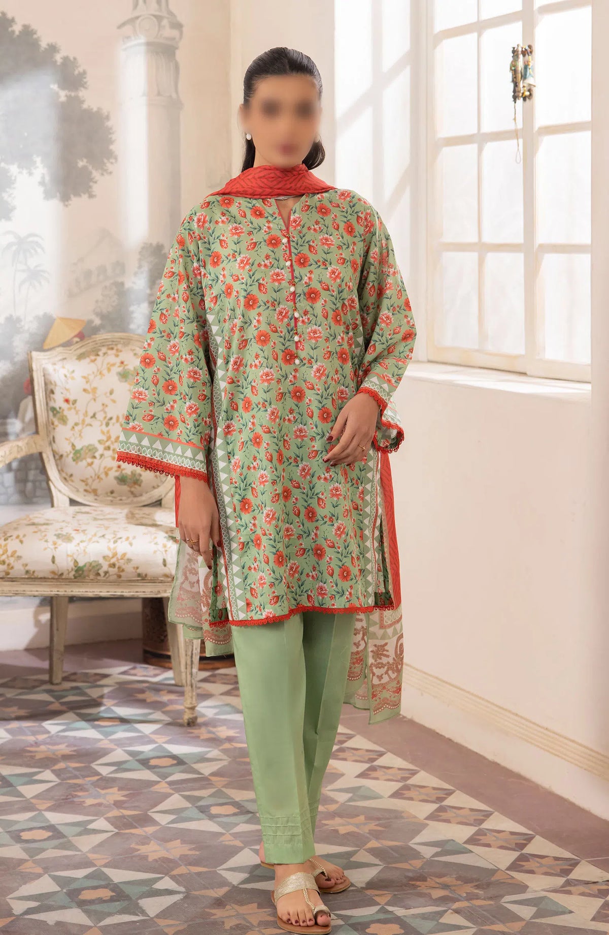 Zellbury Unstitched Lawn Collection 2024 Vol 02 - WUS24X31625