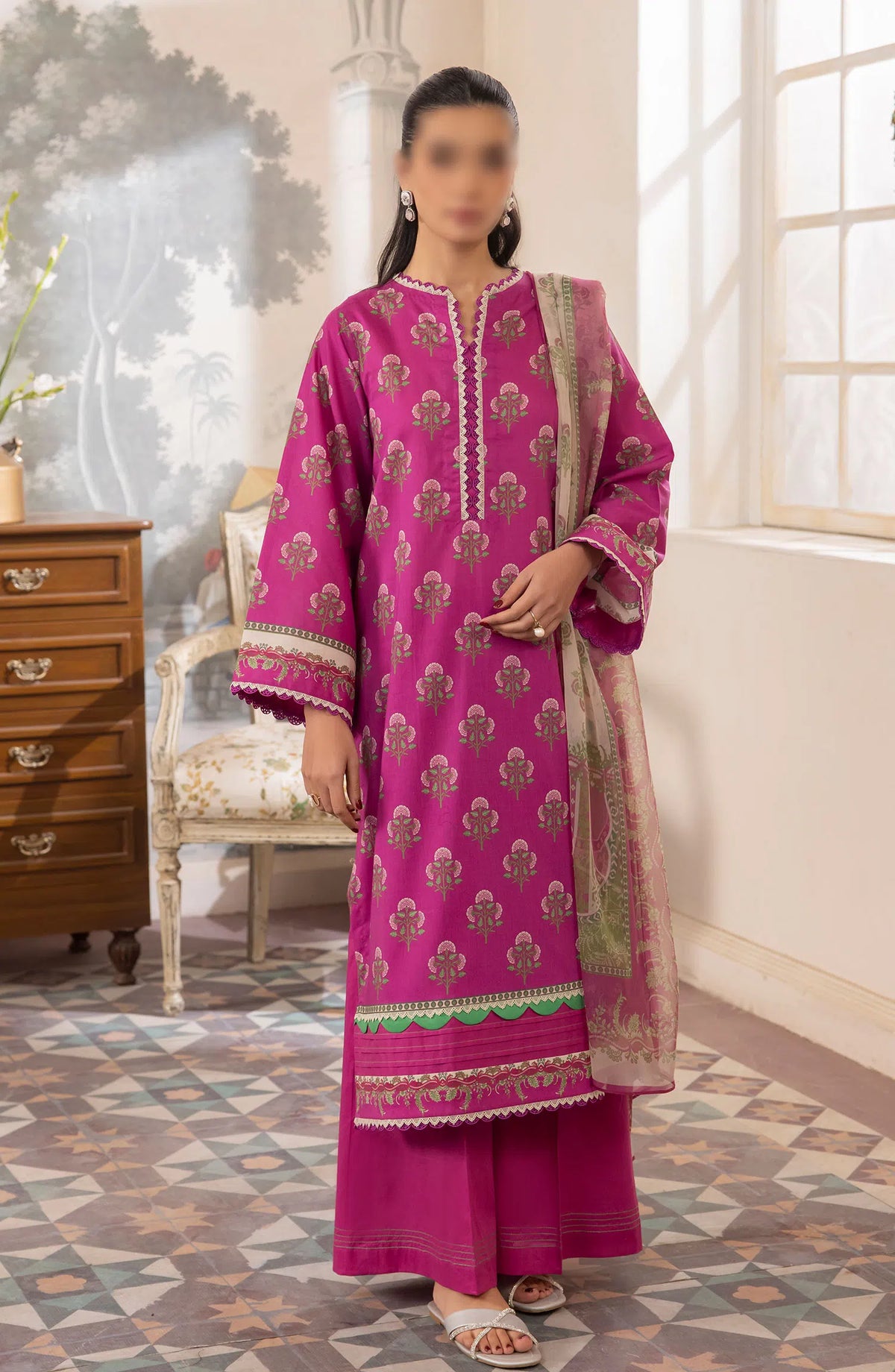 Zellbury Unstitched Lawn Collection 2024 Vol 02 - WUS24X31626