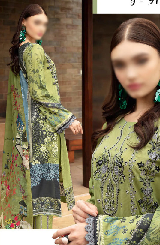 Ramsha Riwayat Luxury Lawn Collection Vol 09 - Y 912