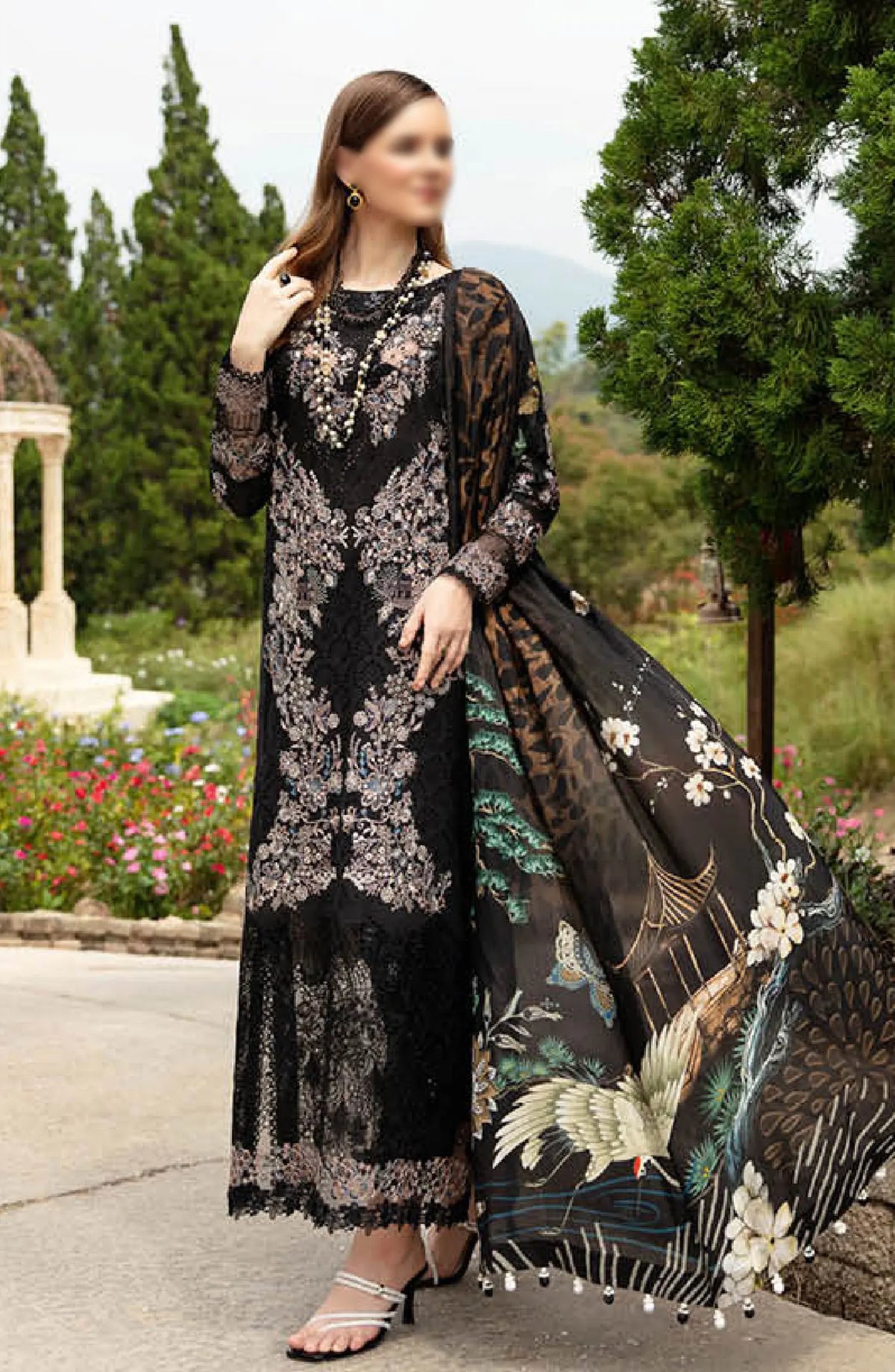 Ramsha Andaaz Luxury Lawn Eid Collection Vol 08 - Z-801