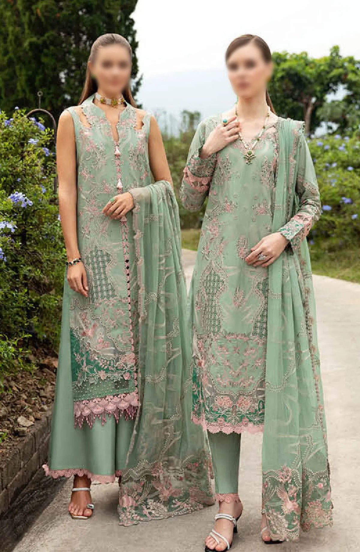 Ramsha Andaaz Luxury Lawn Eid Collection Vol 08 - Z-808