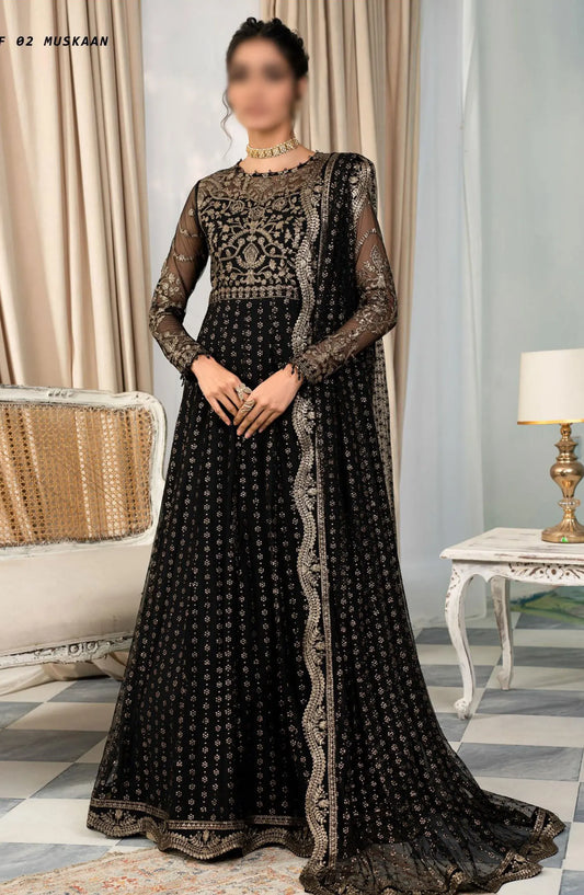 Zarif Afsanah Formal Edit Collection 2024 - ZAF 02 MUSKAN