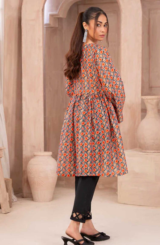 Ayla Studio Printed Swiss Lawn Stitched 2 Piece - Zebra Blooming - AY25CO2PC - Casual Collection