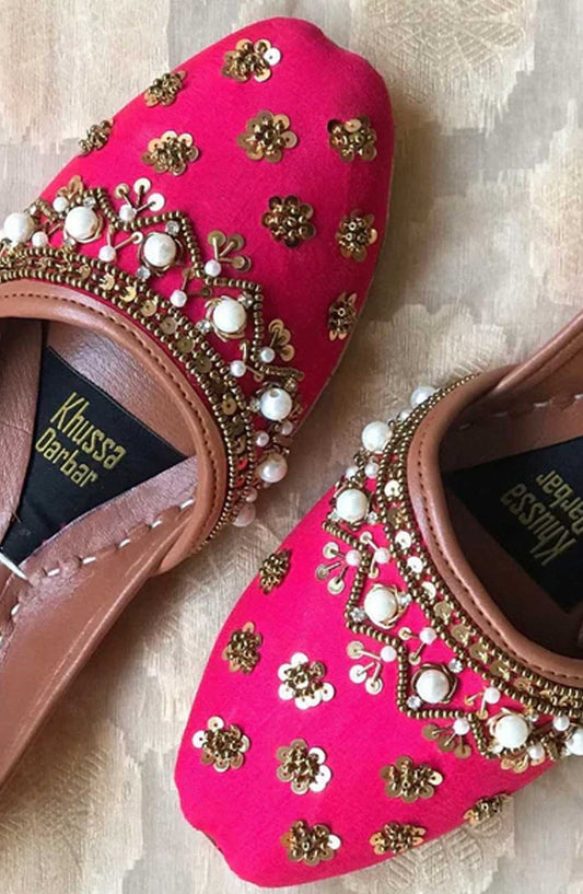 Khussa Darbar Festive Style Khussa Zeenat