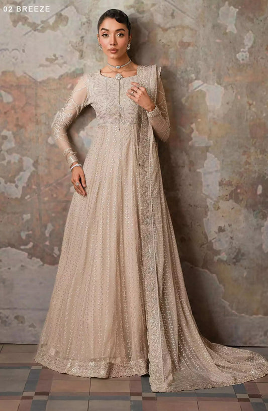 Zarif Emirah Unstitched Formals Collection - ZEF 02 Breeze