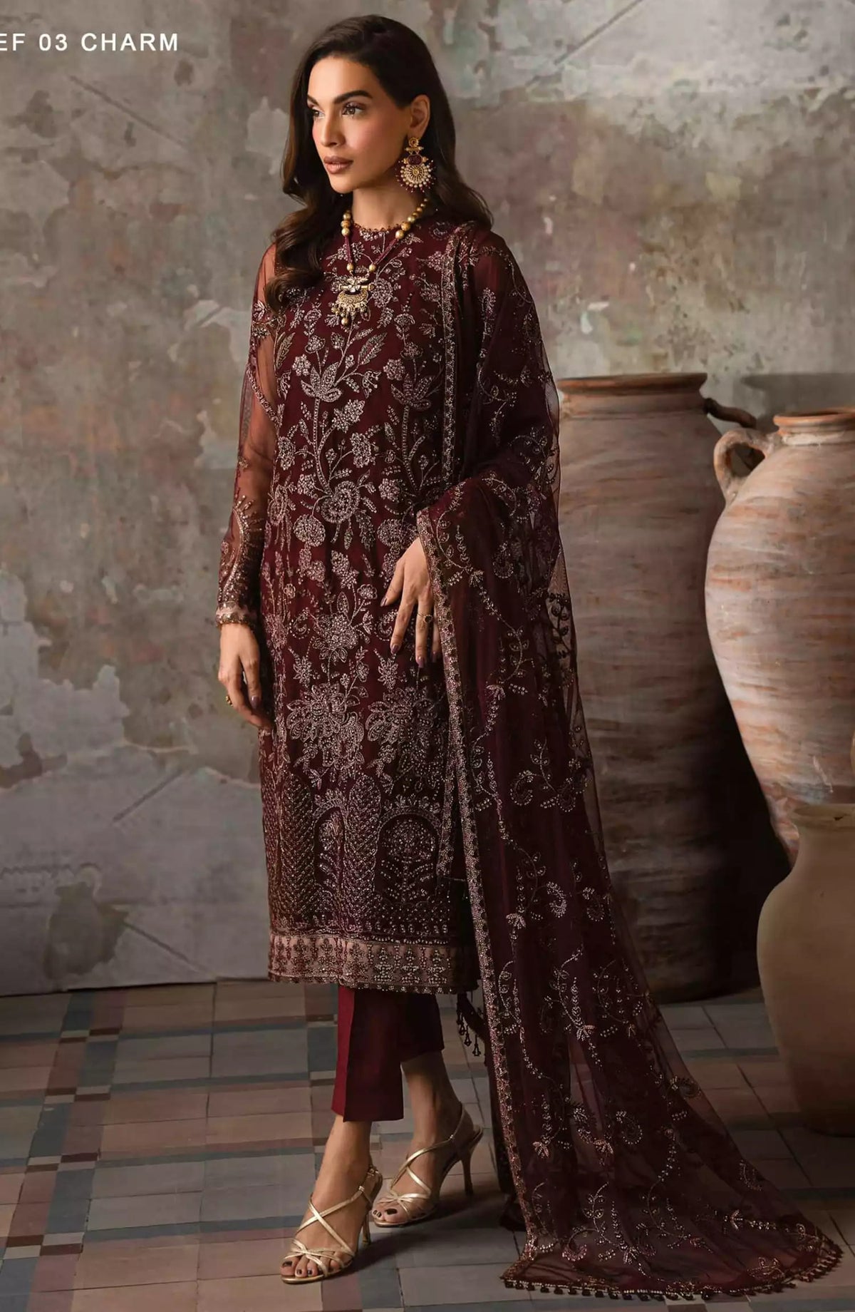 Zarif Emirah Unstitched Formals Collection - ZEF 05 Hoor