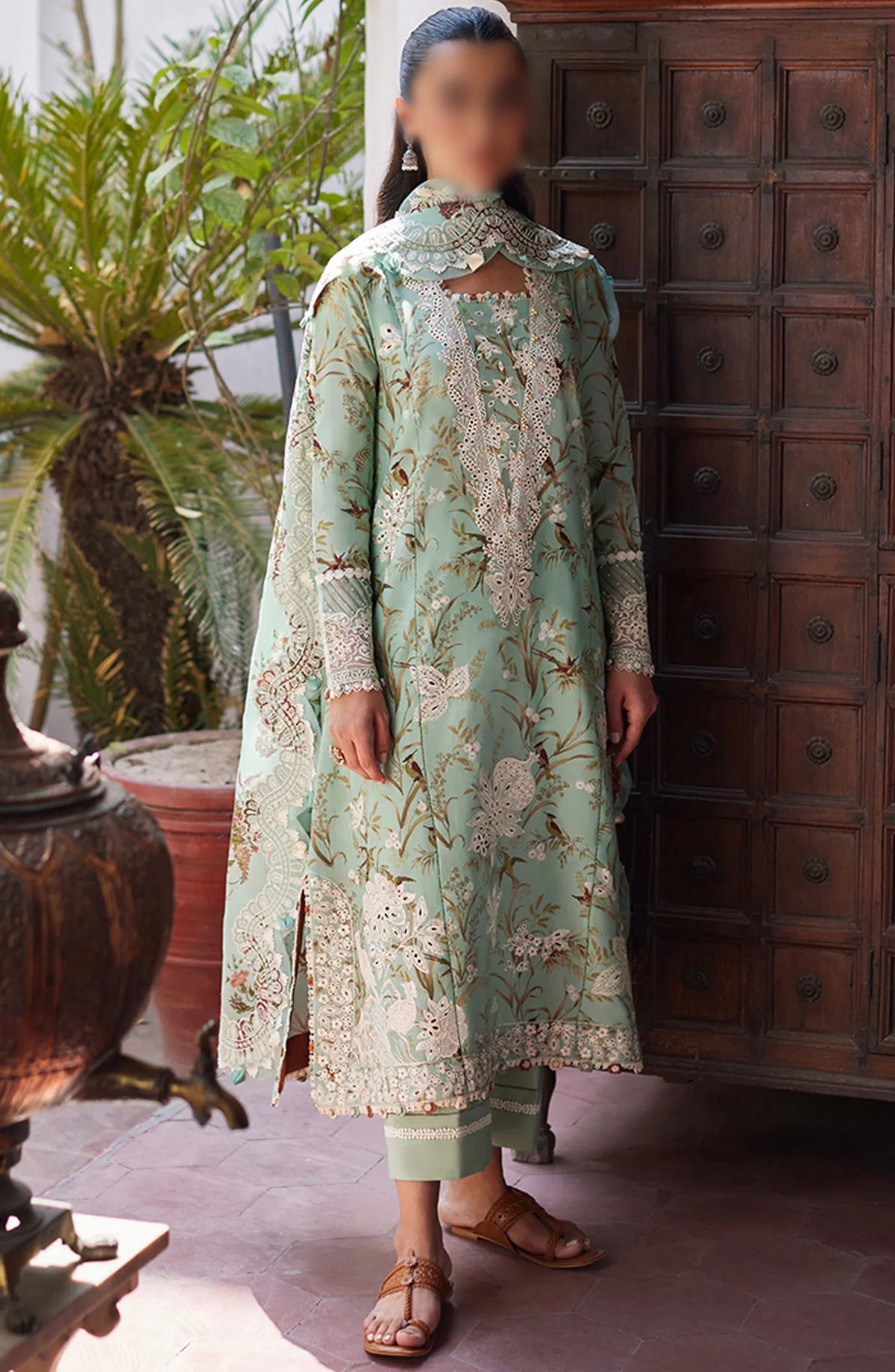 Zaha Festive Unstitched Collection 2024 - ZF24-04 MEHR