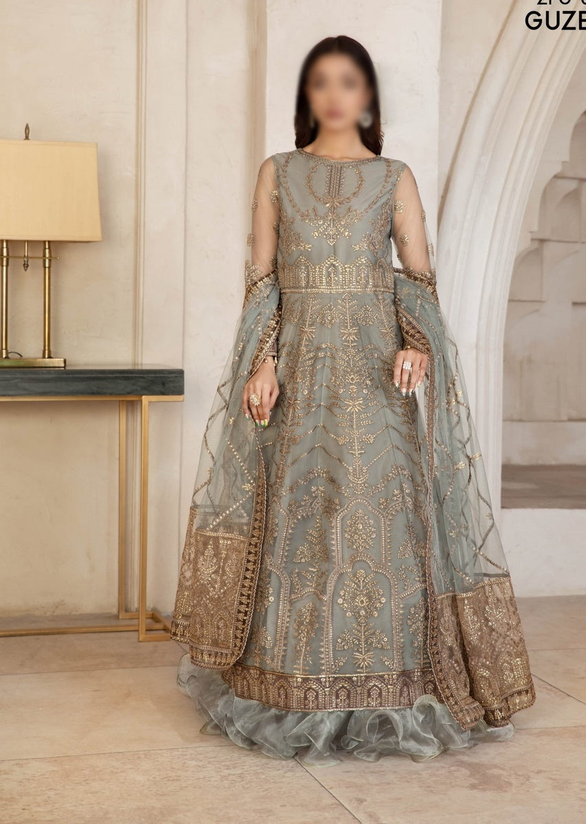 Gulzaar Embroidered Festive Chiffon Collection D-ZFG 01 GUZEL