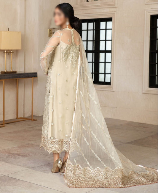 Gulzaar Embroidered Festive Chiffon Collection D-ZFG 03 DAISY
