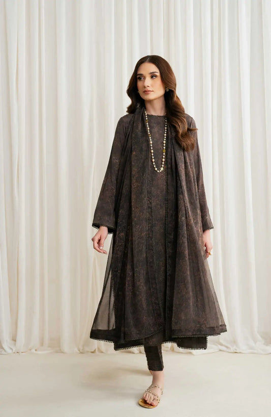 Zarif Printed Georgette Silk Collection 2024-ZGS 02 YASHA